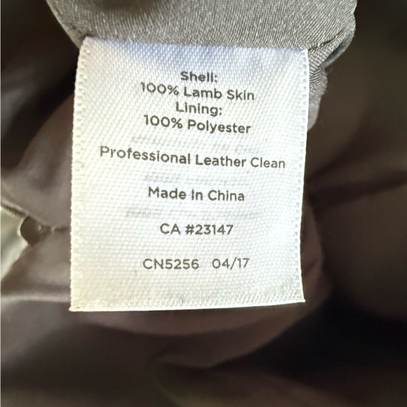 Talbots Black 100% Luxe Leather Skirt • 4 • NWT - Picture 10 of 10